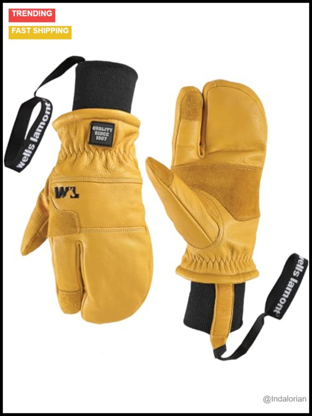 Wells Lamont HydraHyde Insulated Ski Mittens